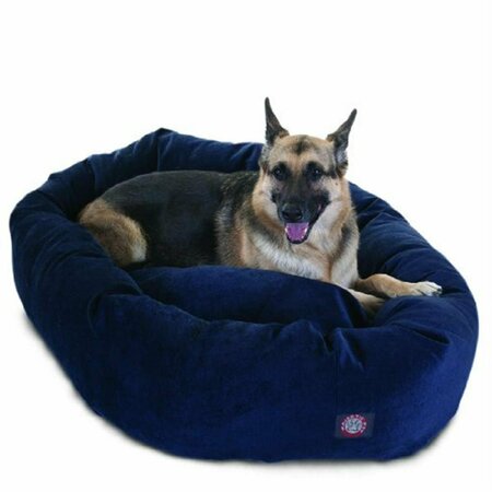 RIVER SOAP CO MajesticPet  52 in. Villa Donut Pet Bed, Navy MA331188